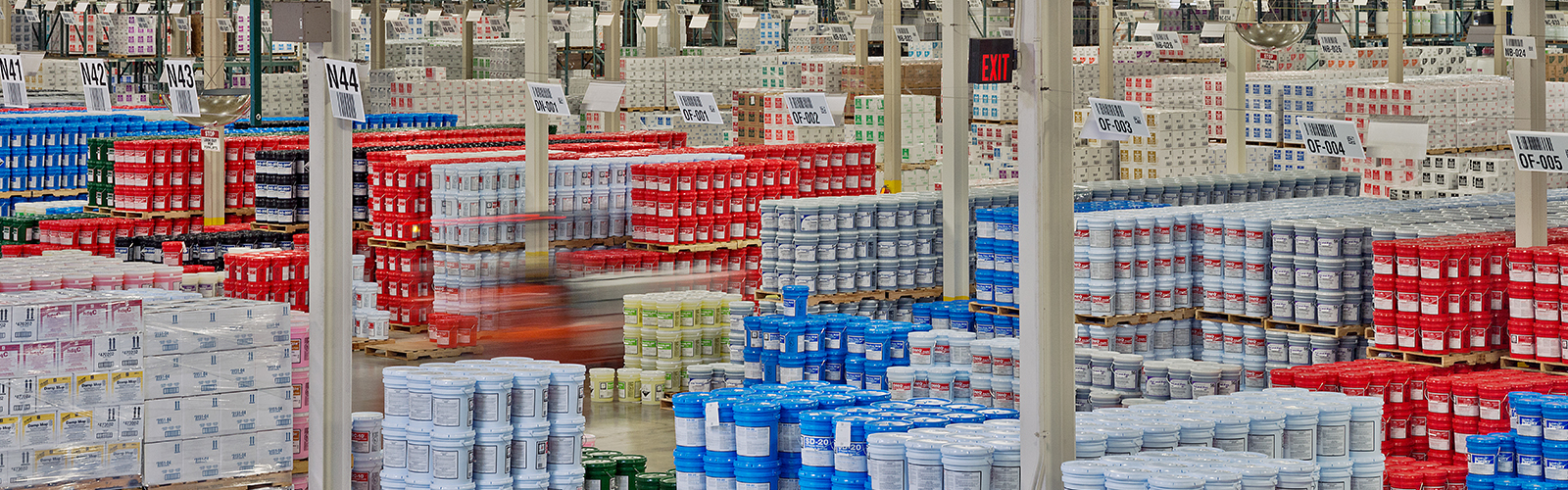 Spartan Chemical product warehouse